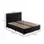Hanah Home Bračni krevet sa prostorom za odlaganje Ela Double 160x38x200cm Crni