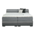 Boxspring Krevet Sevilla 180/200 cm , siva