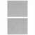 Stepenica Pravokutni 2 pcs Srebrno 50 x 40 cm Aluminij