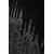 Žensko midi krilo KILLSTAR - THORNED SPIRE - črna - KSRA015095