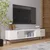 Hanah Home TV Komoda Paye, 180x45x30 cm, Bela
