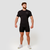 GymBeam Majica Compression Mid Black