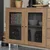 Hanah Home Višenamenska komoda Grano 140, 140 x187 x40 cm, Hrast