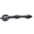 Master Series Devils Rattle Inflatable Silicone Anal Plug with Cock and Ball Ring