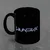Šolja Pyramid - KPop Demon Hunters - Huntrix Logo Black Mug