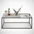 Hanah Home Klub sto Zinus, 95x43x55 cm, Sivo-crni