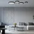 Sollux SL.1248 - LED plafonsko svetlo ONYX LED/48W/230V O 60 cm, crno
