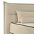 BOX KREVET SMILE 160/200 cm , krem