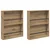Polica za časopise Zidne 2 pcs Umjetnički hrast 60 x 12 x 70 cm