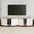 HANAH HOME Polica za TV Lowen White Atlantic Pine
