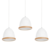 Luster na sajli STUDIO 3xE27/60W/230V