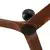 FARO 33806WT - Plafonski ventilator HEYWOOD S drvo/crna prečnik 90 cm WT + daljinski upravljač