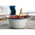 APS Enamelware Skledica 350 ml, bela/modra