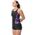 Speedo hyperboom tankini anthracite/pink l - uk36