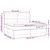 Krevet box spring s madracem LED bijeli 200x200 cm umjetna koža