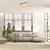 Rabalux Plafonjera Druzor, LED, 40W, 3000K, 48x48cm, Braon