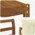 Set vanjskih sofa s jastukom 4 pcs Prirodna i krem