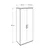 Hanah home Ormar 80x187x47cm Beli