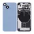 Steklo zadnjega ohišja za iPhone 14, Blue, Pulled A