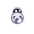 Jewellery Dark Silver PLUG- Clear