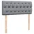 vidaXL Box spring postelja z vzmetnico svetlo siva 120x200 cm blago