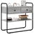 Konzolna stolica Siva Sonoma 80 x 40 x 75 cm Konstruirano drvo