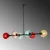 Opviq Luster Benek-15-14476, 103x40x74cm, IP20, Šareni