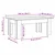 Stol za kavu staro drvo 100x60x42 cm konstruiranog drva