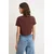 Trendyol Milla Ženska majica TWOSS26TS00224, Braon