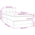 vidaXL Box spring postelja z vzmetnico temno modra 100x200 cm žamet