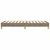 Greatstore Box spring posteljni okvir taupe 80x200 cm blago