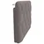 Vidaxl Blazina za vzglavje taupe 80 cm blago
