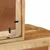 Vidaxl Toaletna mizica Rjava 100 x 40 x 120 cm Masiven les manga