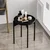 Hanah Home Klub sto Shb 44x57x44cm Crni