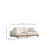 ATELIER DEL SOFA Sofa trosed Eti Oak 3 Seater White
