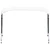 Tenda bimini s 4 luka bijela 243 x (230 - 244) x 137 cm