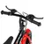 vidaXL Dječji bicikl 12 inča crno-crveni