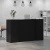 Recepcijski stol Crni hrast 180x50x103,5 cm Inženirsko drvo