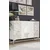 Hanah Home Konzolni sto Afra KM120, 120x75x29.6 cm, Belo-srebrne boje