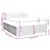 vidaXL vidaXL Box spring postelja z vzmetnico modra 200x200 cm žamet, (21305331)