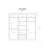 HANAH HOME Ormar bela mat boja Rb 185 20 (167RAB1214)