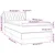 Vidaxl Box spring postelja z vzmetnico moder 90x190 cm blago