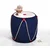Atelier del Sofa Tabure 44x42cm, Plavo-Belo
