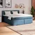 Boxspring Krevet Mira 180/200 cm , tamnoplava