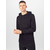 Urban Classics Majica Hoody, črna