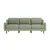 Atelier del Sofa Trosed Robin Extra 3, 220x84x87cm, Svetlozeleni