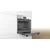 Bosch Ugradna rerna HBF114ES0, 66 l, 3300 W, Crno-srebrne boje