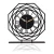 Opviq Sat 25cm Crni