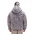 Cropp - Prošivena puffer jakna s kapuljačom - light grey