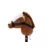 Plišasta glava konja na palici Hobby Horse Unicorn Rjava zvoki